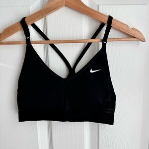 Nike DRI-FIT Indy Light Support Padded V neck Sports Bra size XS